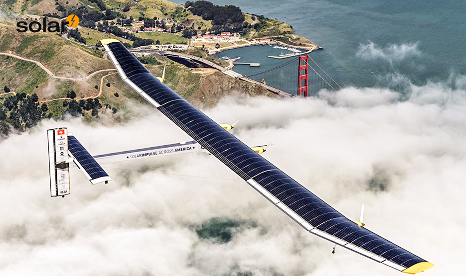 Avião movido a energia solar sobrevoa os estados unidos por 4.000km