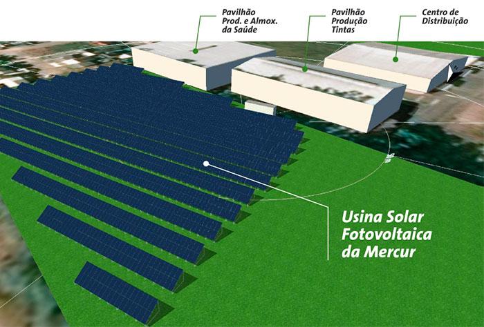 MERCUR INVESTE EM ENERGIA SOLAR PARA REDUZIR DESPESAS OPERACIONAIS