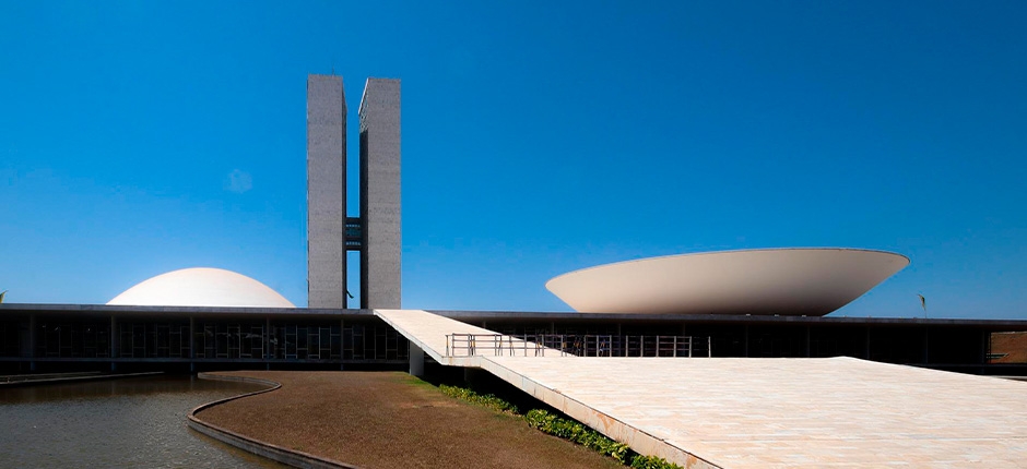 vista do congresso nacional do Brasil, onde o projeto de lei 14.300 foi votado