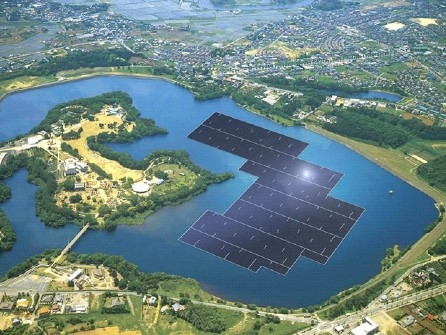 USINA DE ENERGIA SOLAR FLUTUANTE MAIS POTENTE DO MUNDO É CONCLUÍDA NO JAPÃO