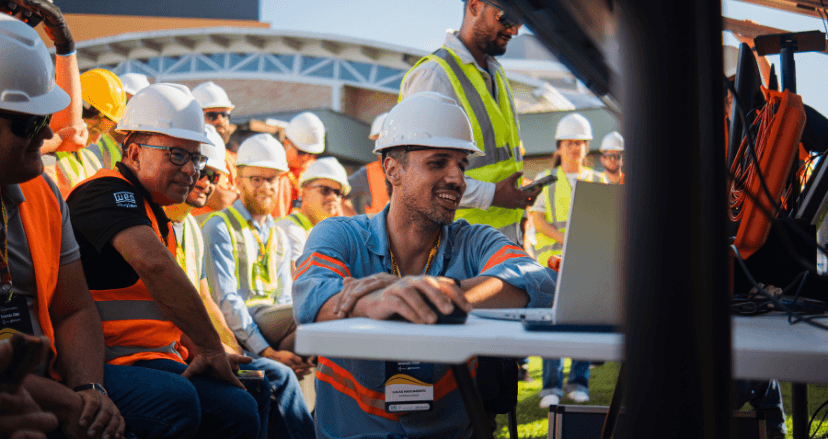 Imagem do corpo docente no curso de O&M na fotovoltaica UFSC