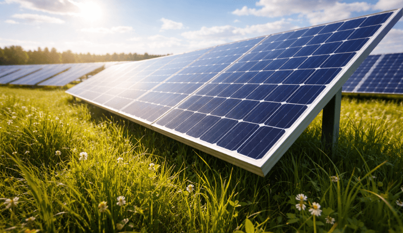 A VEGETAÇÃO EM USINAS SOLARES