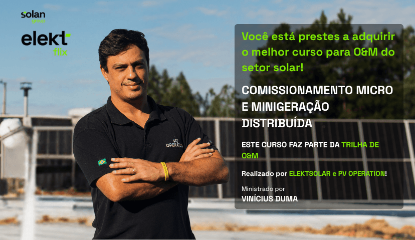 Curso de Comissionamento Micro e Minigeração Distribuída
