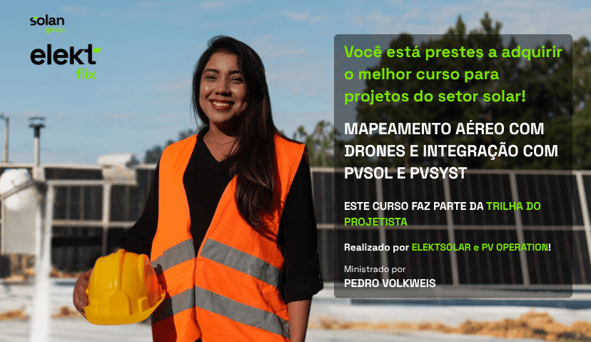 Curso de Mapeamento Aéreo com Drones para Energia Solar