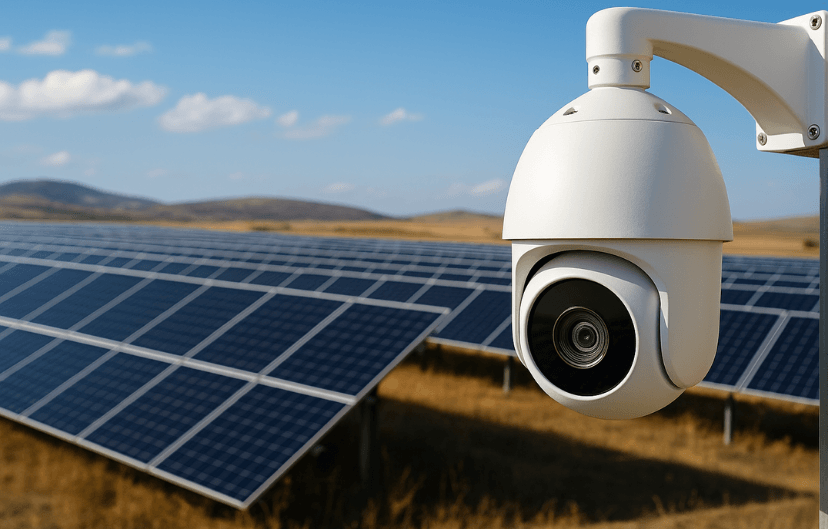 CFTV EM USINAS SOLARES