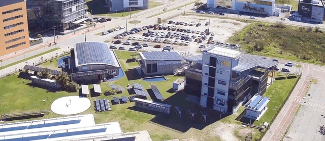 complexo educacional focado em energia solar