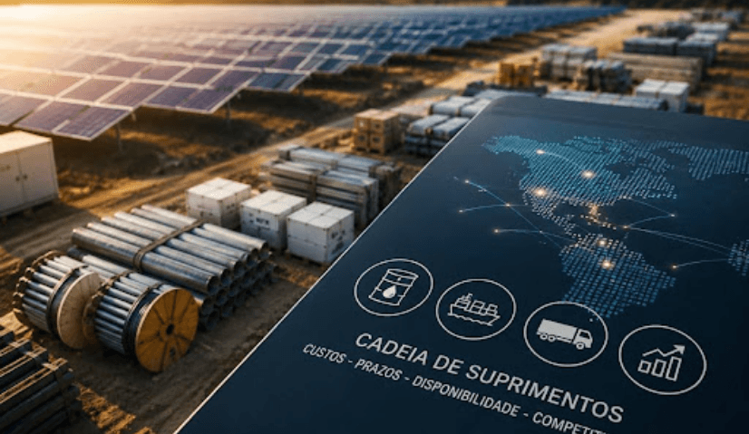A FRAGILIDADE DA CADEIA DE SUPRIMENTOS DA CONSTRUÇÃO SOLAR