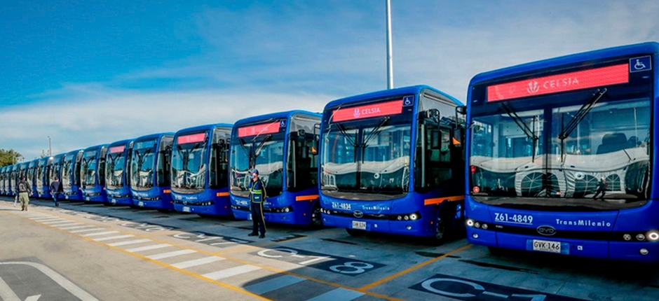 BYD ENTREGA FROTA DE 470 ÔNIBUS ELÉTRICOS PARA CIDADE DE BOGOTÁ, CAPITAL DA COLÔMBIA