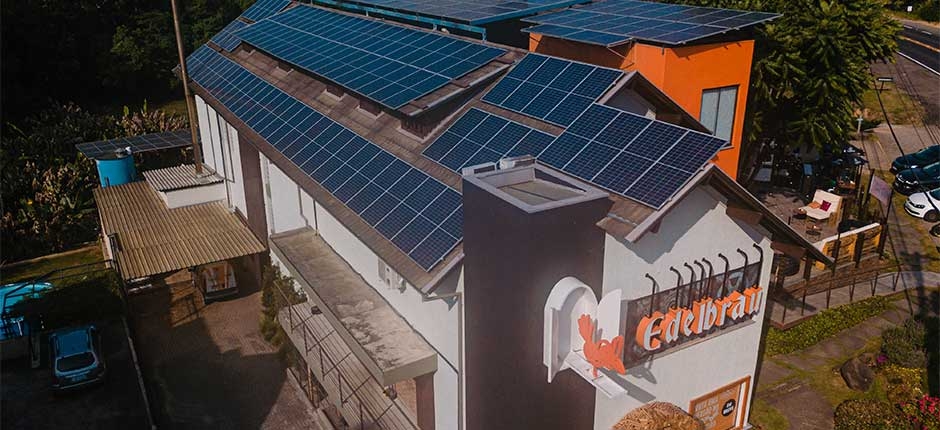 CERVEJARIA EDELBRAU PRODUZ 100% DA ENERGIA CONSUMIDA COM SISTEMA SOLAR