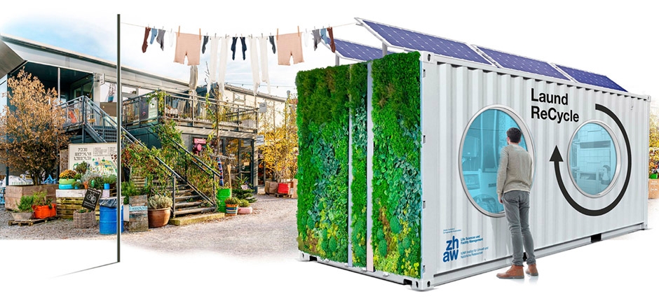 PESQUISADORES SUÍÇOS DESENVOLVEM LAVANDERIA AUTOSSUFICIENTE EM ÁGUA E ENERGIA