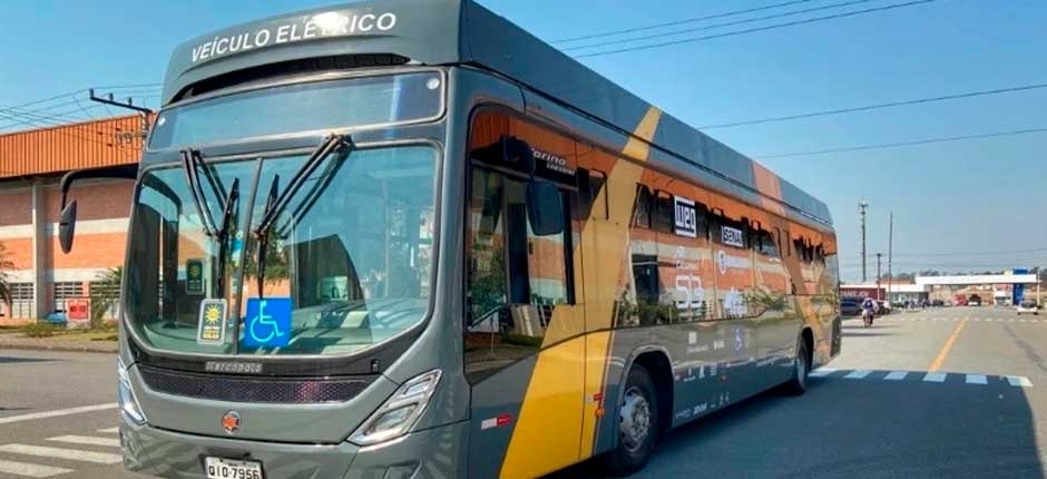 ÔNIBUS ELÉTRICO DA WEG COMEÇA A CIRCULAR EM JARAGUÁ DO SUL (SC)