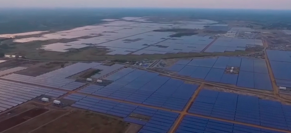 FAZENDA SOLAR EM KAMUTHI, TAMIL NADU