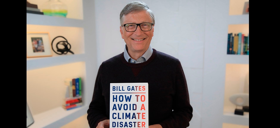 ENERGIA SOLAR É UMA DAS PRINCIPAIS FERRAMENTAS PARA EVITAR DESASTRE CLIMÁTICO, DIZ BILL GATES EM LIVRO