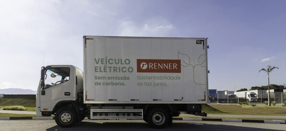 LOJAS RENNER UTILIZA VEÍCULOS ELÉTRICOS PARA DISTRIBUIÇÃO DE PRODUTOS EM SP
