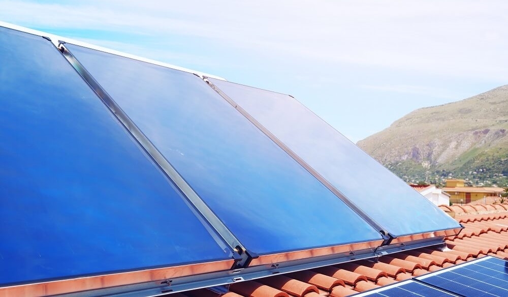 Aquecedor de energia solar