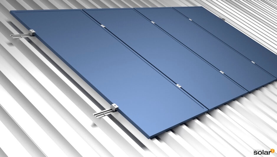 Estrutura para placa solar