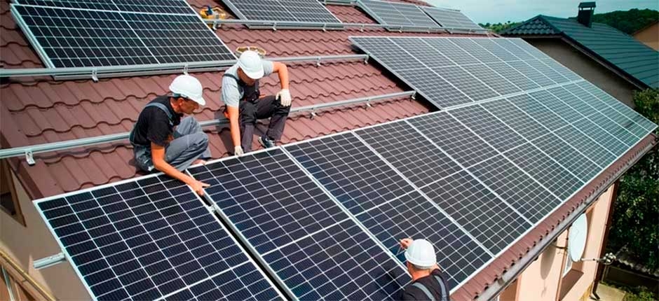 Placa de energia solar