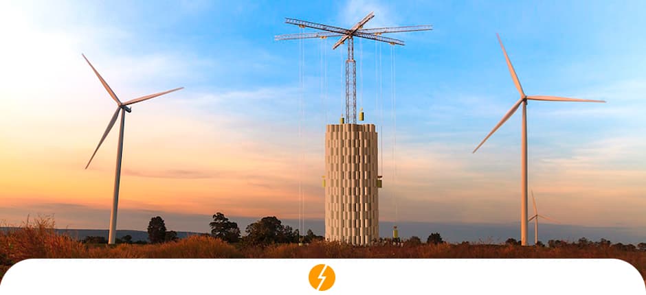 STARTUP CRIA ARMAZENAMENTO DE ENERGIA SOLAR E EÓLICA POR GRAVIDADE