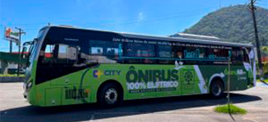 BYD LANÇA PRIMEIRO ÔNIBUS 100% ELÉTRICO PARA TRANSPORTE PÚBLICO NO GUARUJÁ