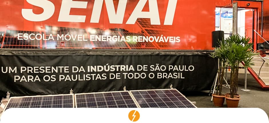 SENAI SP INAUGURA MAIS UMA ESCOLA MÓVEL COM CURSOS DE ENERGIA SOLAR