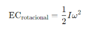 formula Energia Cinética Rotacional