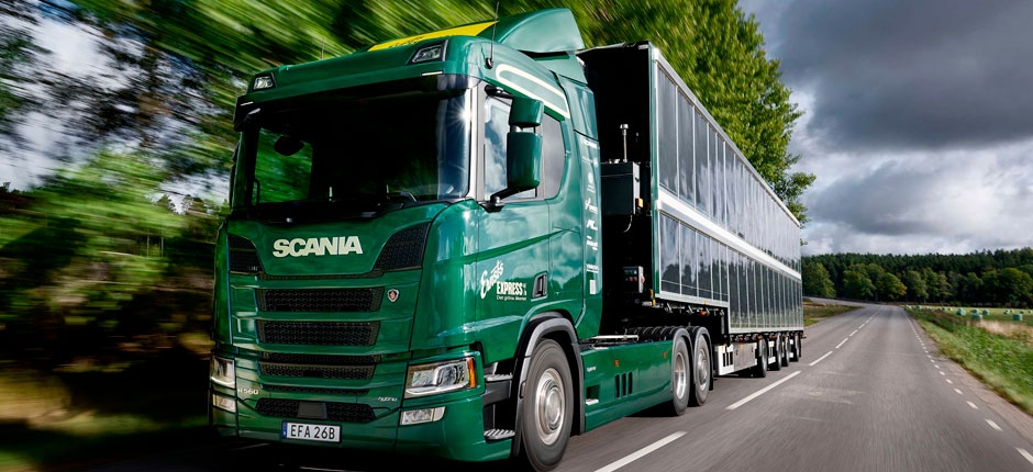 SCANIA INICIA TESTES COM CAMINHÃO MOVIDO A ENERGIA SOLAR