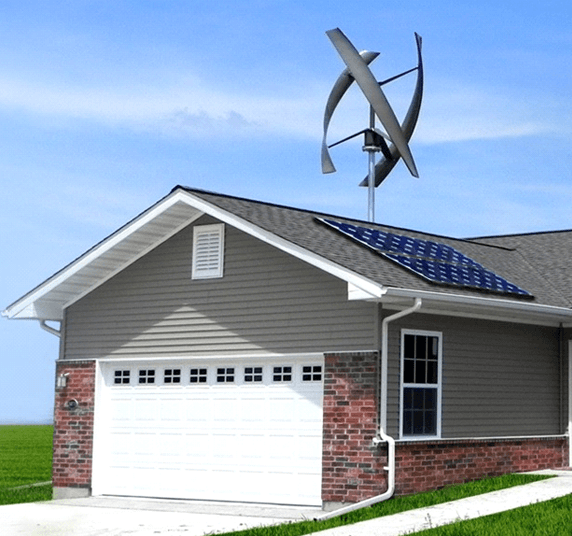 Sistema de energia híbrido residencial