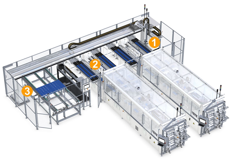 Layup - Sistema de Montagem da Matriz de Células