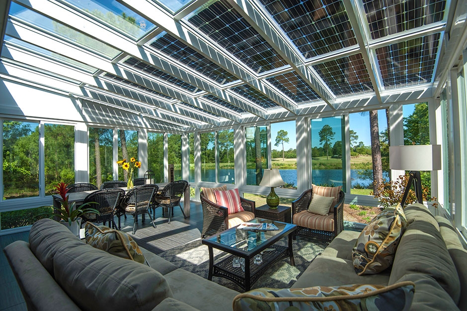 Painel Solar Fotovoltaico Bifacial coberturas