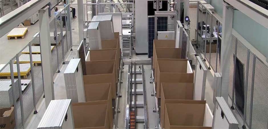 Passo 11 – Separação e empacotamento dos Painéis Solares