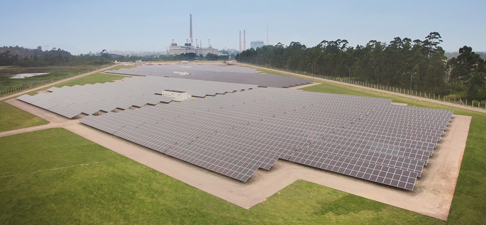 Usina de Energia Solar Cidade Azul em Tubarão - SC